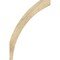 Ekena Millwork 4"W x 26"D x 38"H Thorton Rough Sawn Knee Brace, Douglas Fir BRC04X26X38THR00RDF - alternate 2